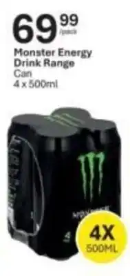 Liquor City Monster Energy Drink Range Can offer