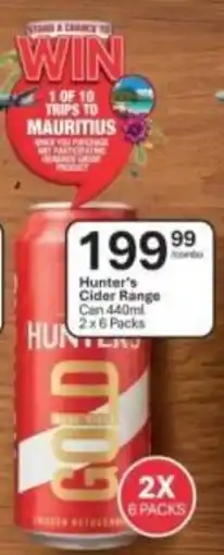 Liquor City Hunter's Cider Range offer