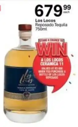Liquor City Los Locos Reposado Tequila offer