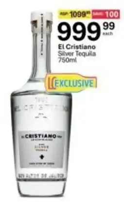 Liquor City El Cristiano Silver Tequila offer