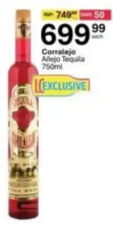 Liquor City Corralejo Añejo Tequila offer