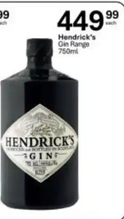 Liquor City Hendrick's Gin offer