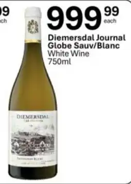 Liquor City Diemersdal Journal Globe Sauv/Blanc White Wine offer