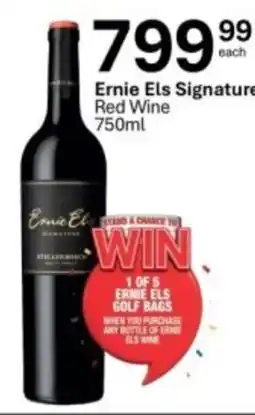 Liquor City Ernie Els Signature Red Wine offer