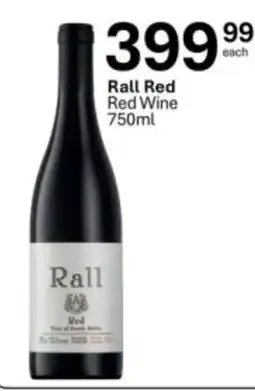 Liquor City Rall Red Red Wine offer