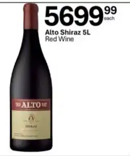 Liquor City Alto Shiraz offer