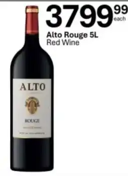 Liquor City Alto Rouge Red Wine offer