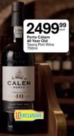 Liquor City Porto Calem 40 Year Old Tawny Port Wine offer