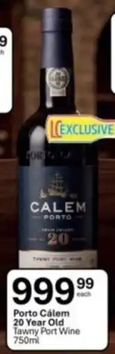 Liquor City Porto Calem 20 Year Old Tawny Port Wine offer