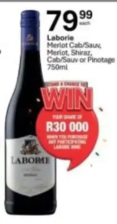 Liquor City Laborie Merlot Cab/Sauv offer