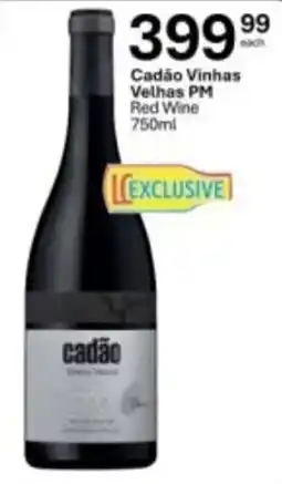 Liquor City Cadão Vinhas Velhas PM Red Wine offer