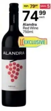 Liquor City Alandra Red Wine offer