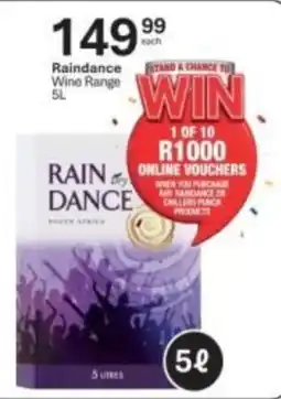 Liquor City Rain Dance Wine Range offer