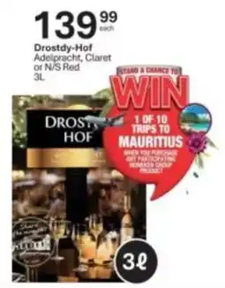 Liquor City Drostdy-Hof Adelpracht, Claret or N/S Red offer