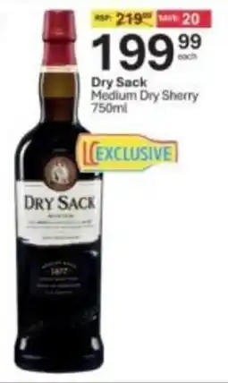 Liquor City Dry Sack Medium Dry Sherry offer