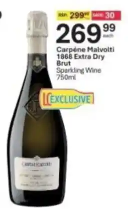 Liquor City Carpene Malvolti 1868 Extra Dry Brut Sparkling Wine offer