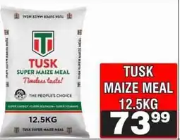 Advance Cash n Carry TUSK MAIZE MEAL 12.5KG offer