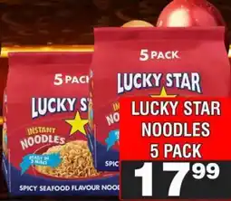 Advance Cash n Carry LUCKY STAR NOODLES 5 PACK offer