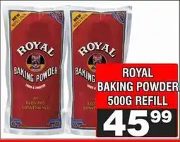 Advance Cash n Carry ROYAL Baking Powder 500g Refill offer