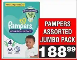 Advance Cash n Carry PAMPERS ASSORTED JUMBO PACK offer