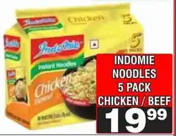 Advance Cash n Carry INDOMIE NOODLES 5 PACK CHICKEN / BEEF offer