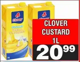 Advance Cash n Carry CLOVER CUSTARD 1L offer
