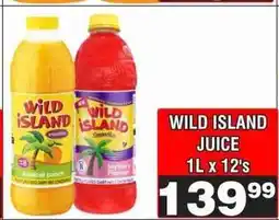 Advance Cash n Carry WILD ISLAND JUICE offer