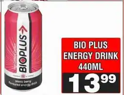 Advance Cash n Carry BIO PLUS ENERGY DRINK 440ML offer