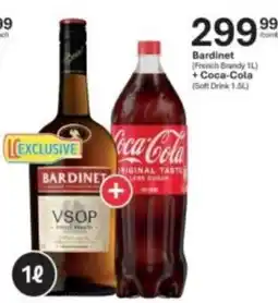 Liquor City Bardinet VSOP + Coca-Cola offer