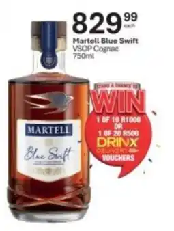 Liquor City Martell Blue Swift VSOP Cognac offer