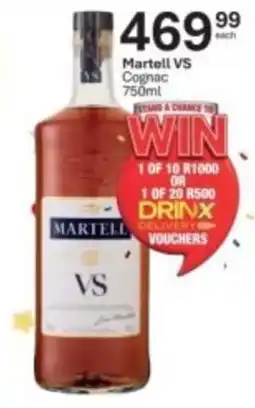 Liquor City Martell VS Cognac offer