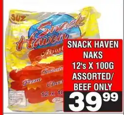Advance Cash n Carry SNACK HAVEN NAKS offer