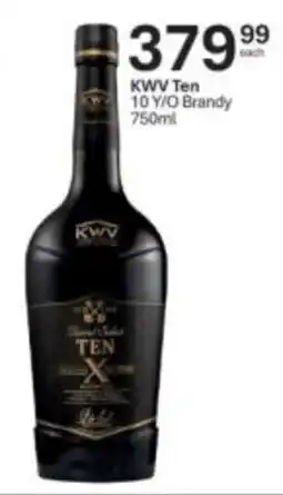 Liquor City KWV Ten 10 Y/O Brandy offer
