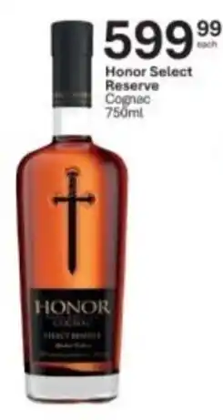 Liquor City Honor Select Reserve Cognac offer