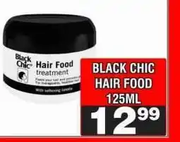 Advance Cash n Carry BLACK CHIC HAIR FOOD 125ML offer