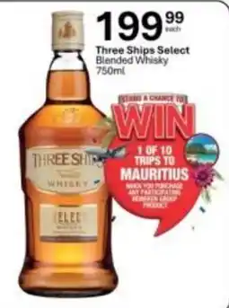 Liquor City Three Ships Select Blended Whisky offer