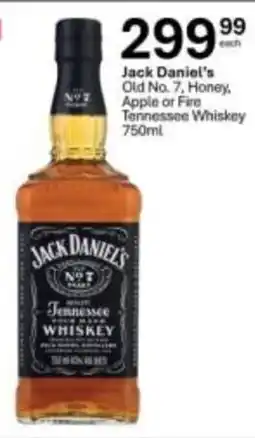 Liquor City Jack Daniel's Old No. 7 Tennessee Whiskey offer