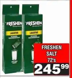 Advance Cash n Carry FRESHEN SALT 72's offer