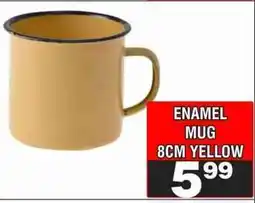 Advance Cash n Carry ENAMEL MUG 8CM YELLOW offer