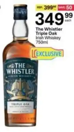 Liquor City The Whistler Triple Oak Irish Whiskey offer