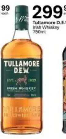 Liquor City Tullamore D.E.W. Irish Whiskey offer