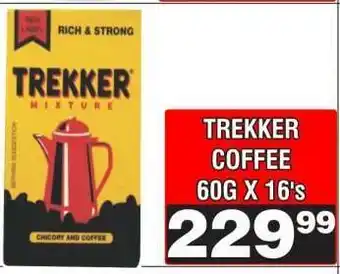Advance Cash n Carry TREKKER COFFEE 60G X 16's offer