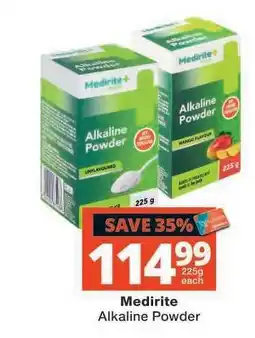 Checkers Medirite Alkaline Powder offer