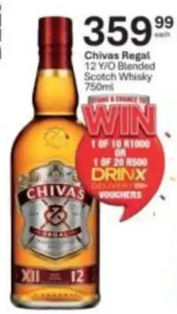 Liquor City Chivas Regal 12 Y/O Blended Scotch Whisky offer
