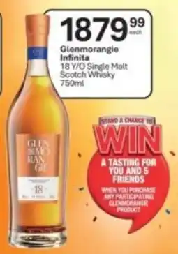 Liquor City Glenmorangie Infinita 18 Y/O Single Malt Scotch Whisky offer