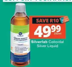 Checkers Silverlab Colloidal Silver Liquid offer