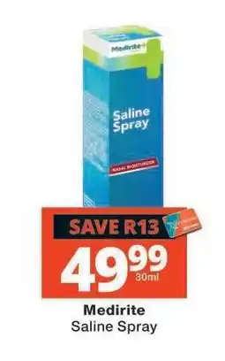Checkers Medirite Saline Spray offer