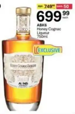 Liquor City ABK6 Honey Cognac Liqueur offer