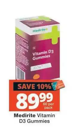 Checkers Medirite Vitamin D3 Gummies offer