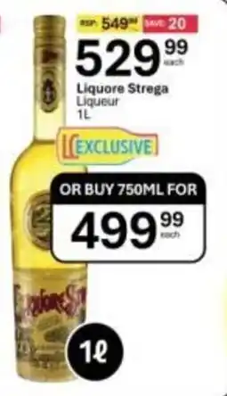 Liquor City Liqueure Strega offer